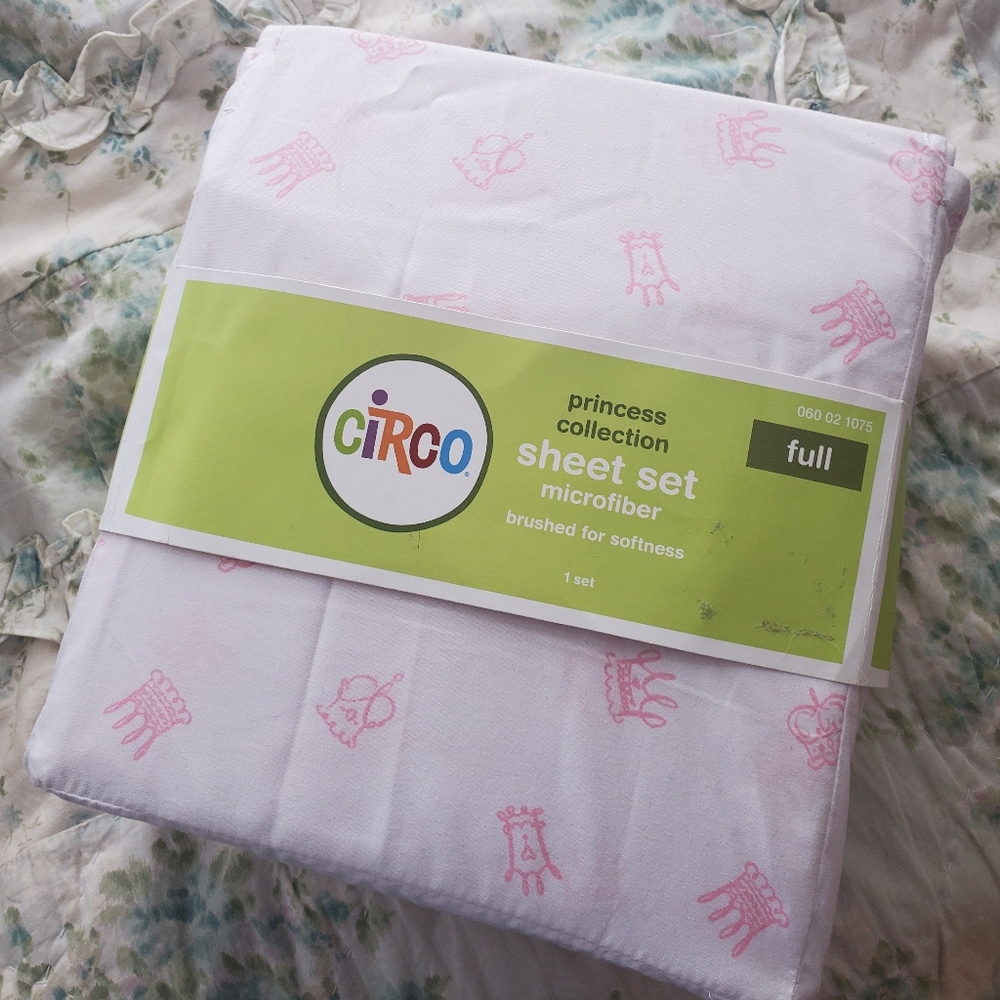 Brand New Princess Full Sheet Set